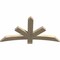 Ekena Millwork Alberta Rough Sawn Timber Gable Bracket, Douglas Fir, 48"W x 26"H x 2"D x 4"F, 13/12 Pitch GBW048X26X0204ALB00RDF - alternate 3